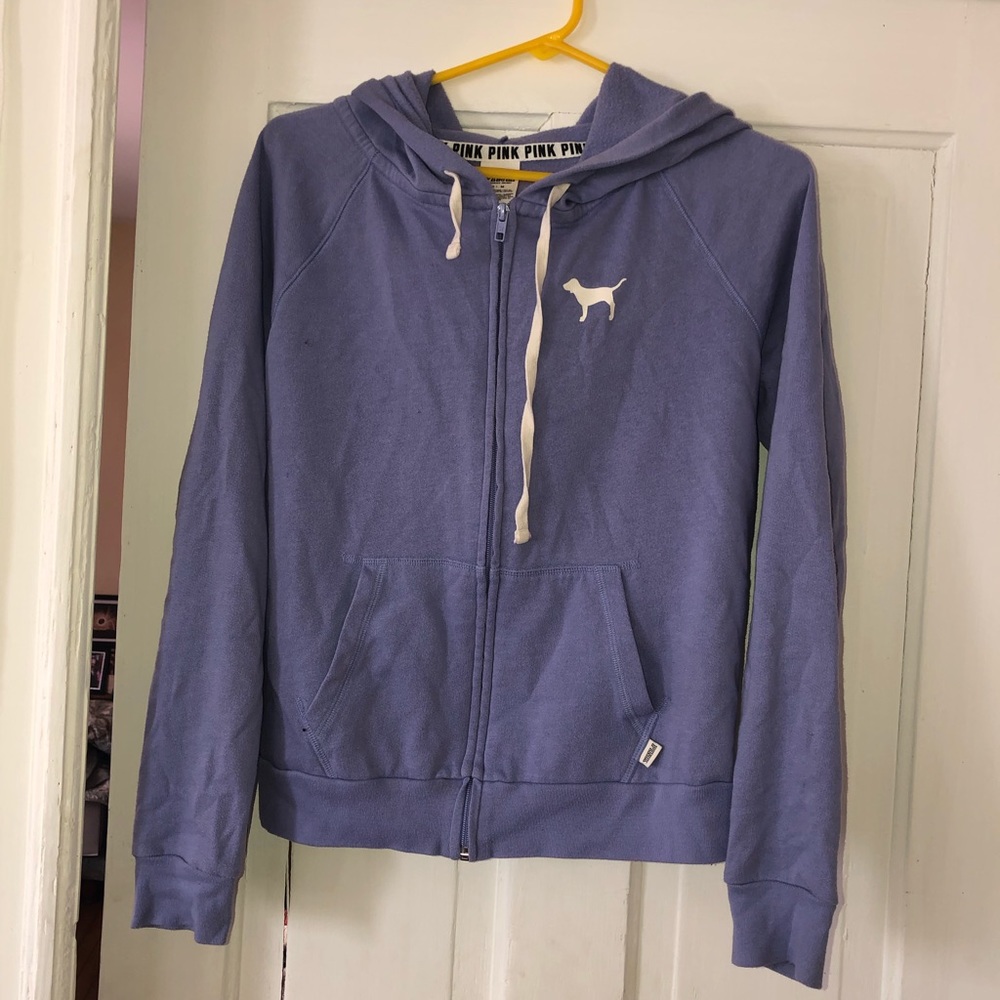 PINK zip-up hoodie